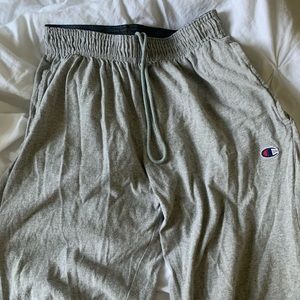 Champion grey sweat pants.